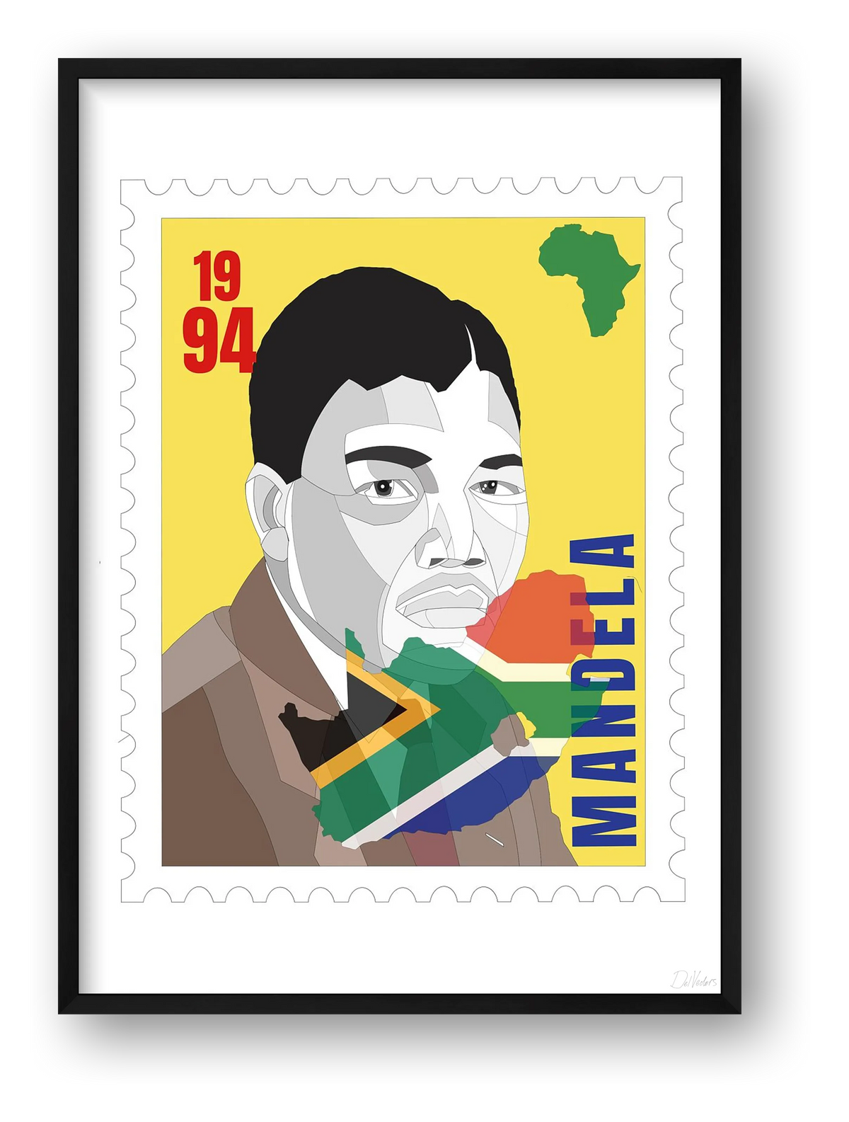 Mandela — framed