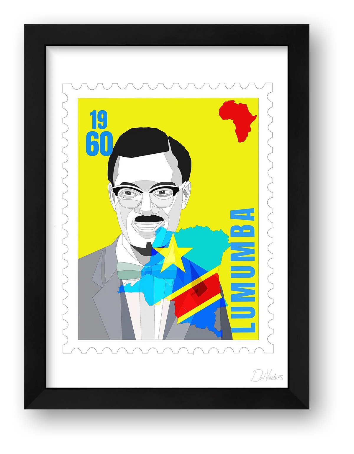 Lumumba — framed