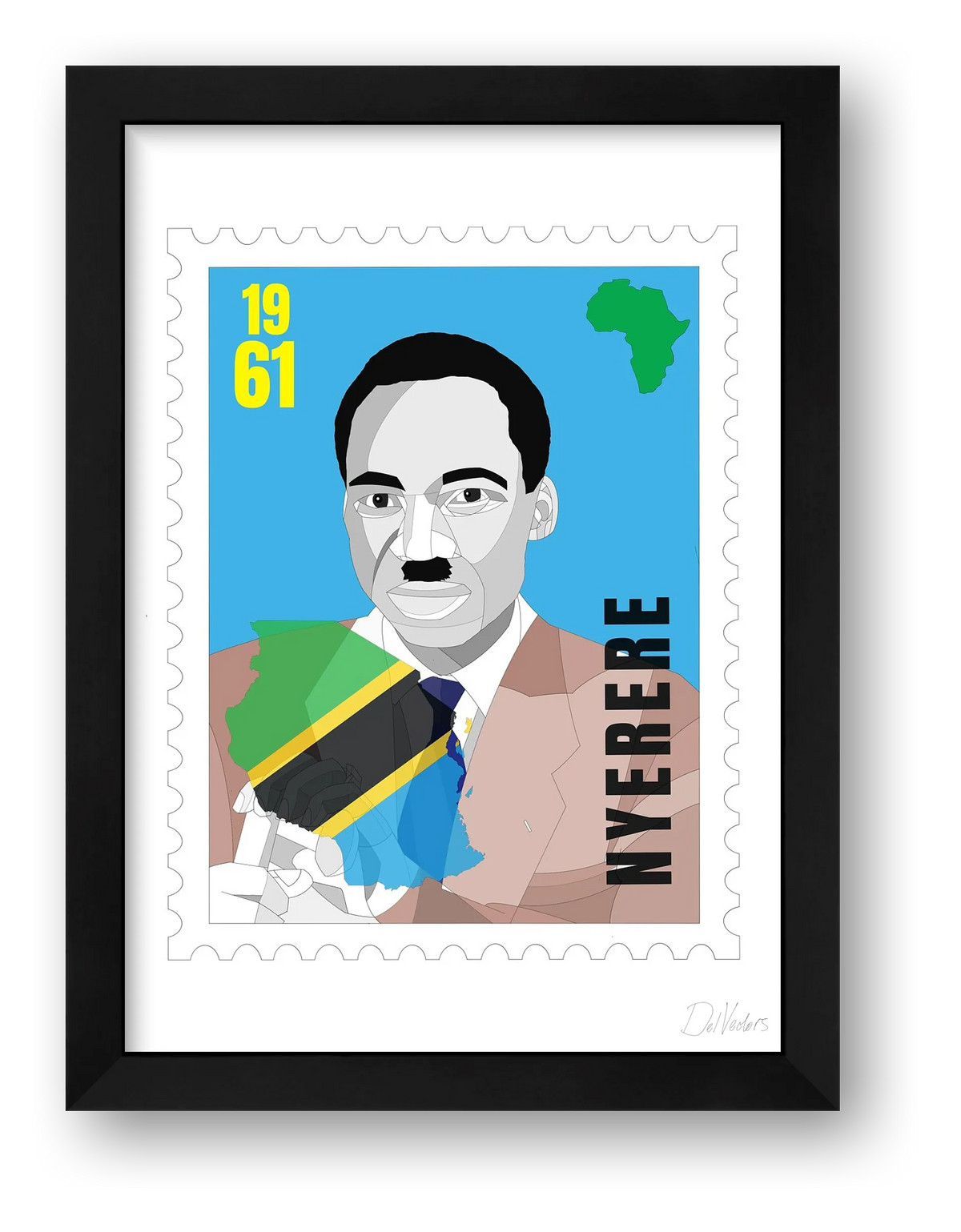 Nyerere — framed