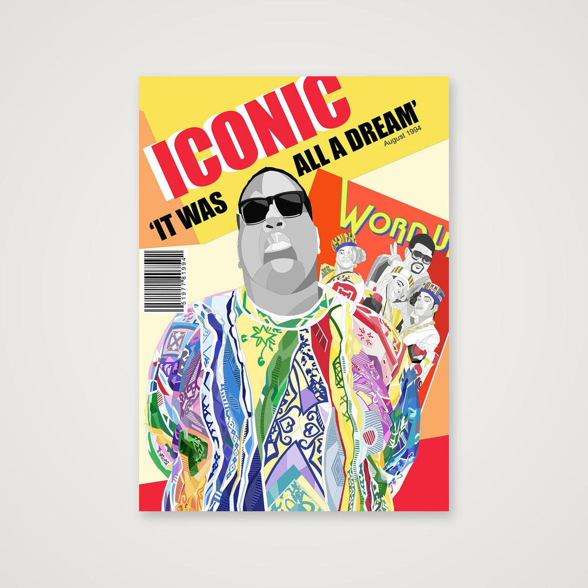 Biggie — 42×59cm, 17×23" Print only