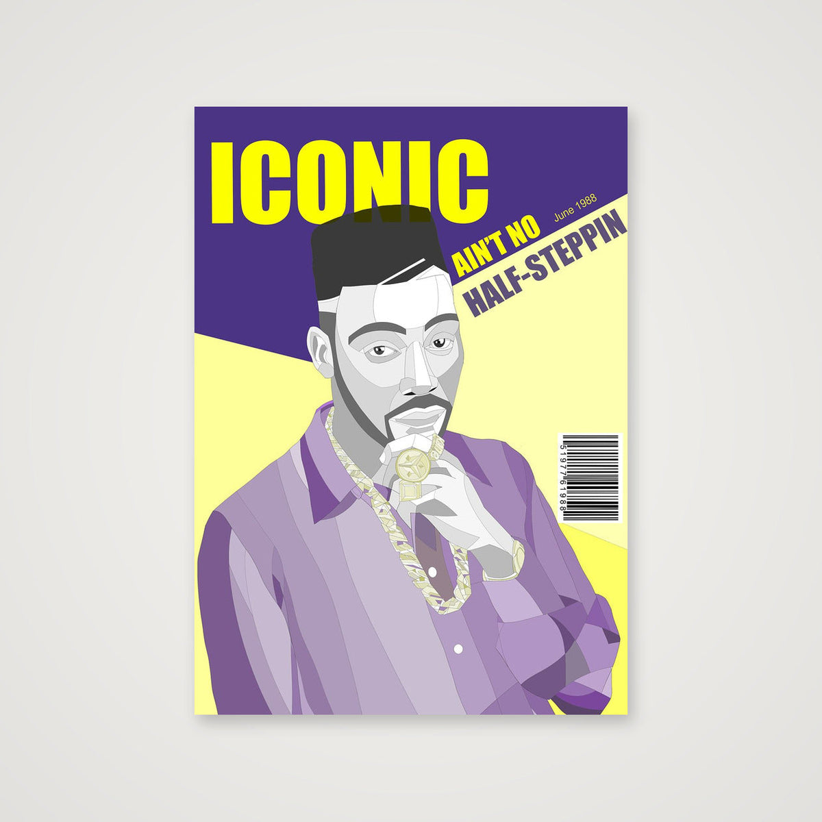 Big Daddy Kane — 42×59cm, 17×23" Print only