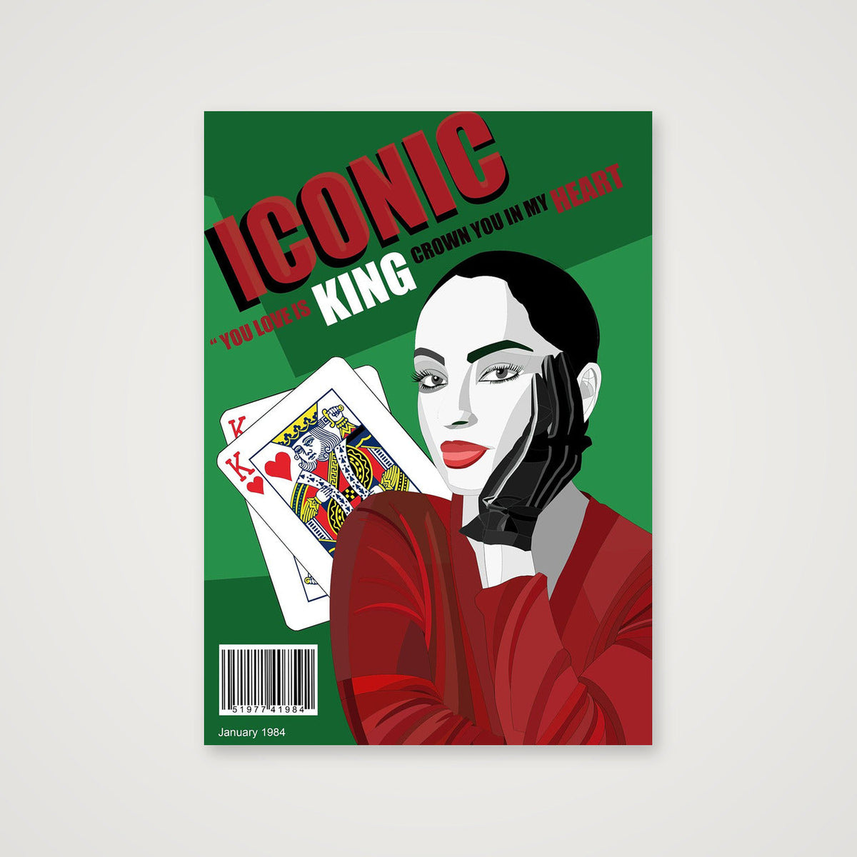 sade — A4 (21×30cm, 8×12") Print only
