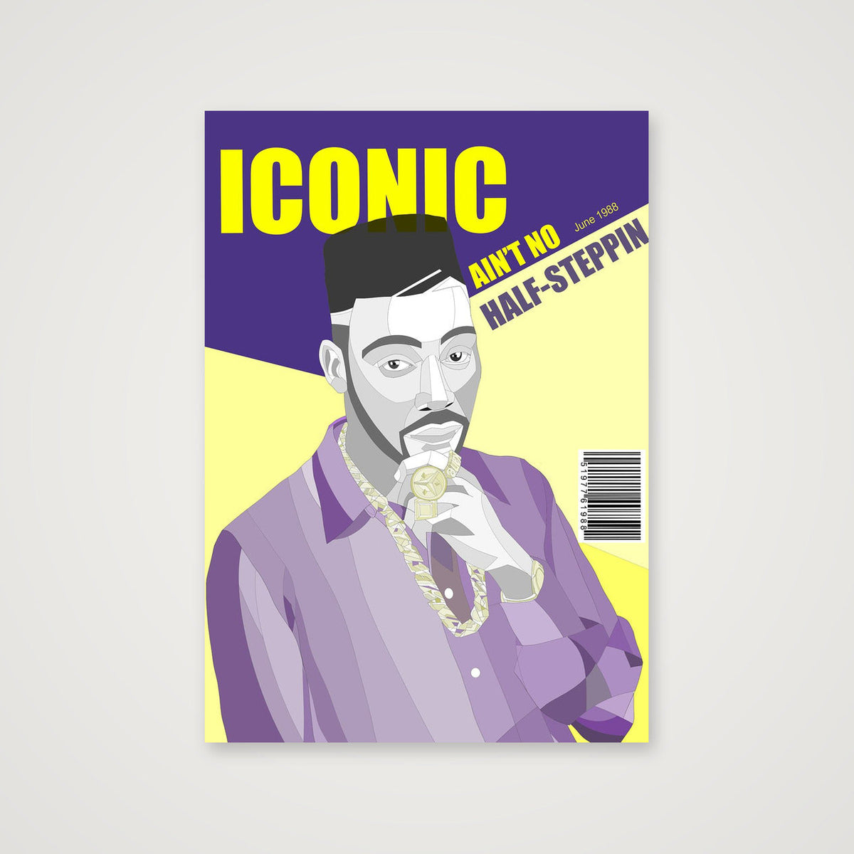 Big Daddy Kane — 59×84cm, 23×33" Print only