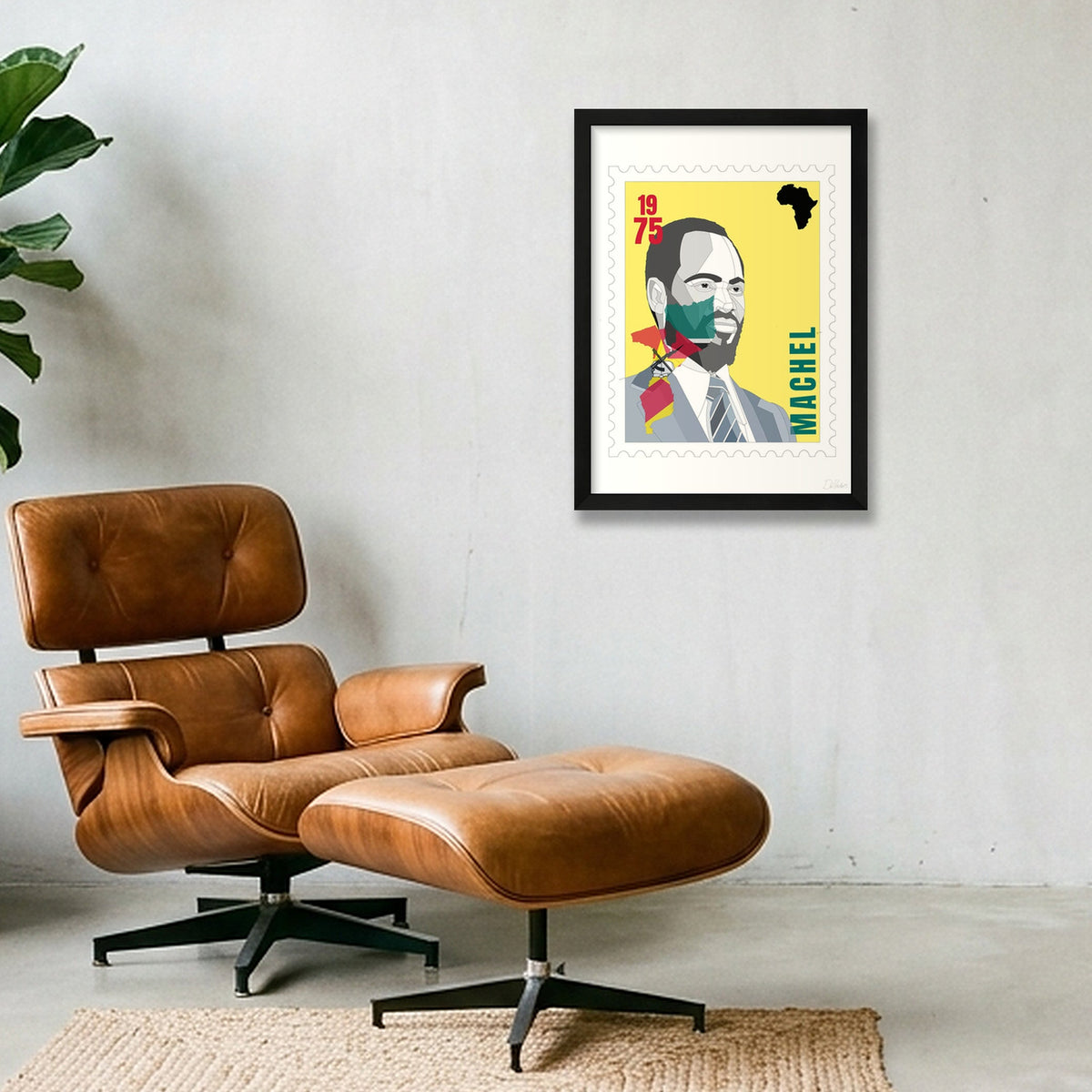 Machel — A3 (30×42cm, 12×17") Black Frame