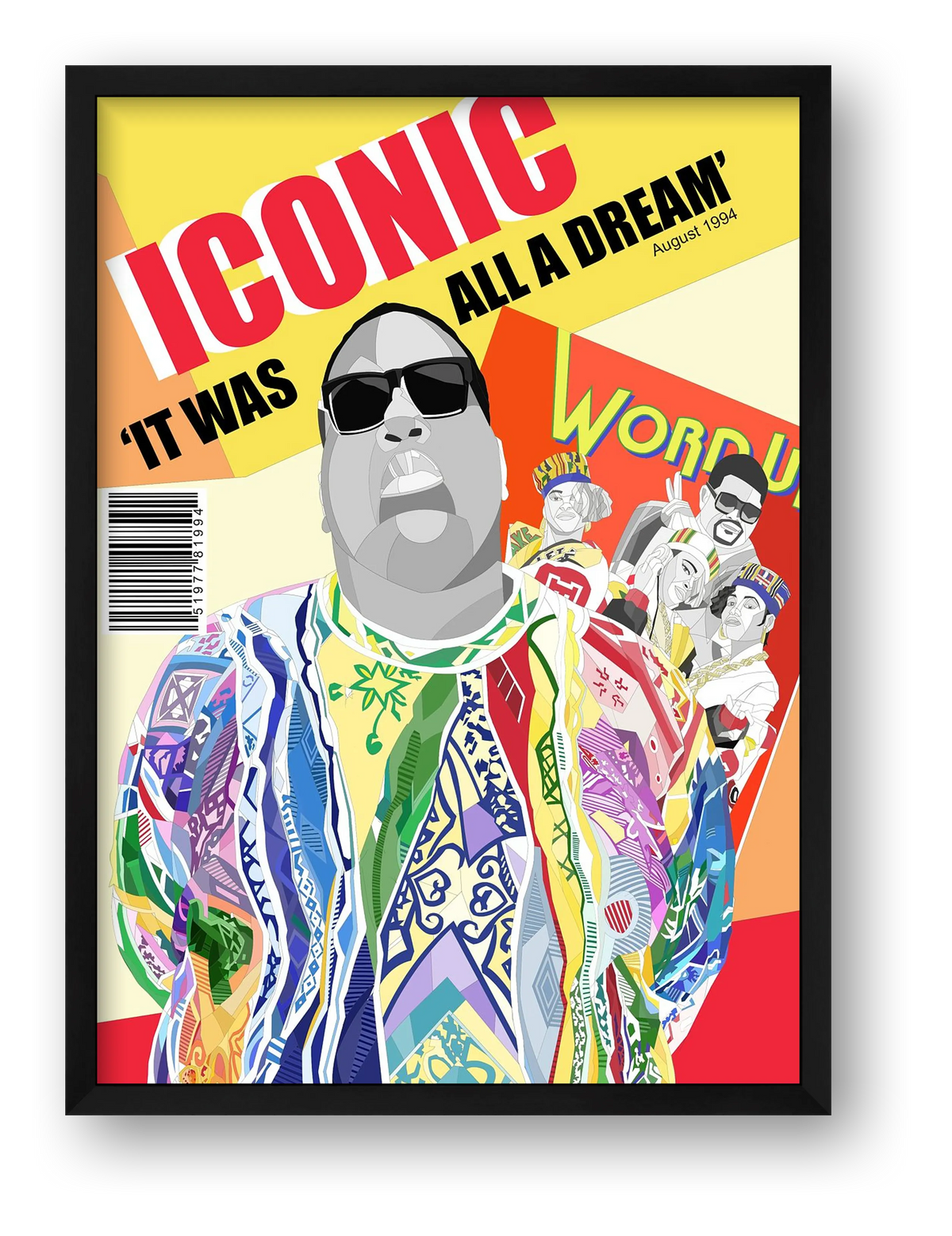 Biggie — framed