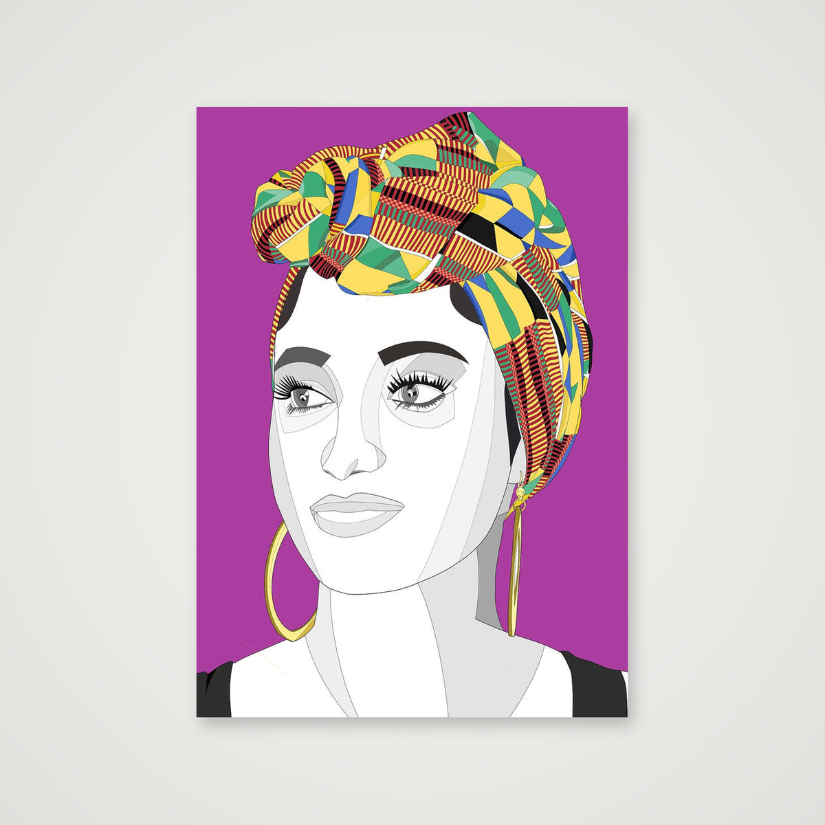 kente 3 — A3 (30×42cm, 12×17") Print only