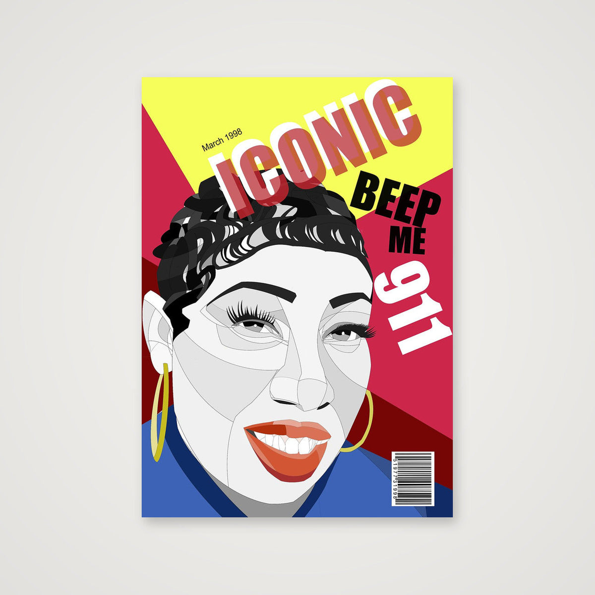 missy iconic — A4 (21×30cm, 8×12") Print only