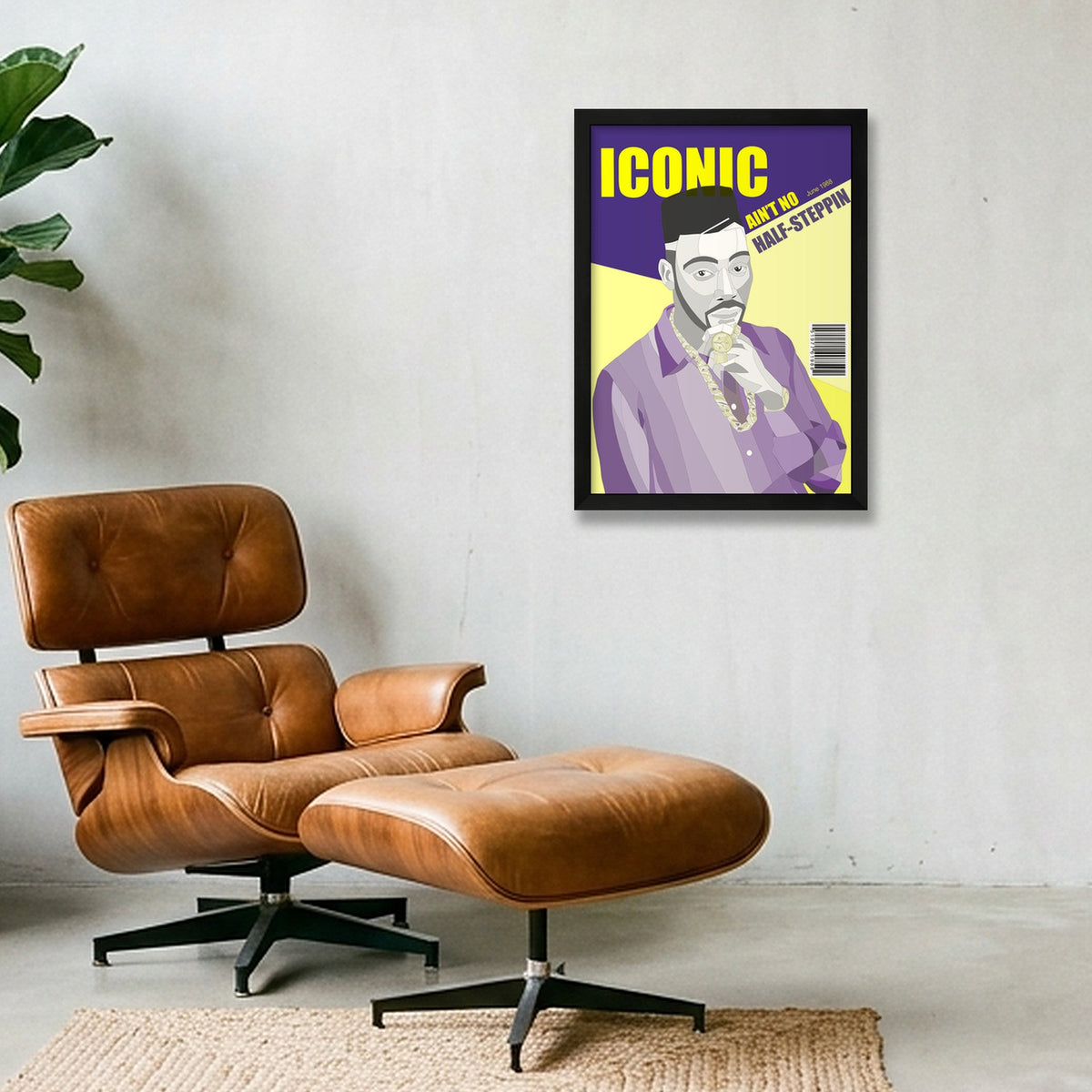 Big Daddy Kane — A3 (30×42cm, 12×17") Black Frame
